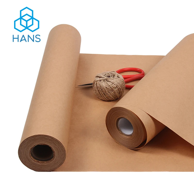 Art Craft Recycled Materials - กระดาษคราฟท์ สีน้ําตาล เหมาะสําหรับห่อของขวัญ ม้วนบรรจุสําหรับการขนย้าย งานฝีมือศิลปะ จัดส่ง