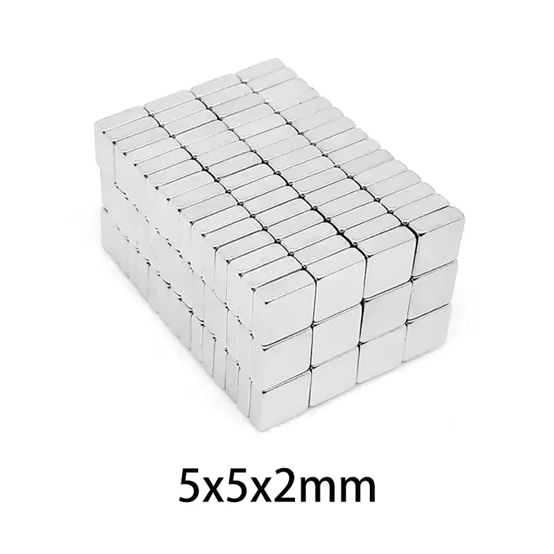 Art Craft Magnet - แม่เหล็กนีโอไดเมียม N35 ขนาด 5x5x2 มม. แม่เหล็กถาวร