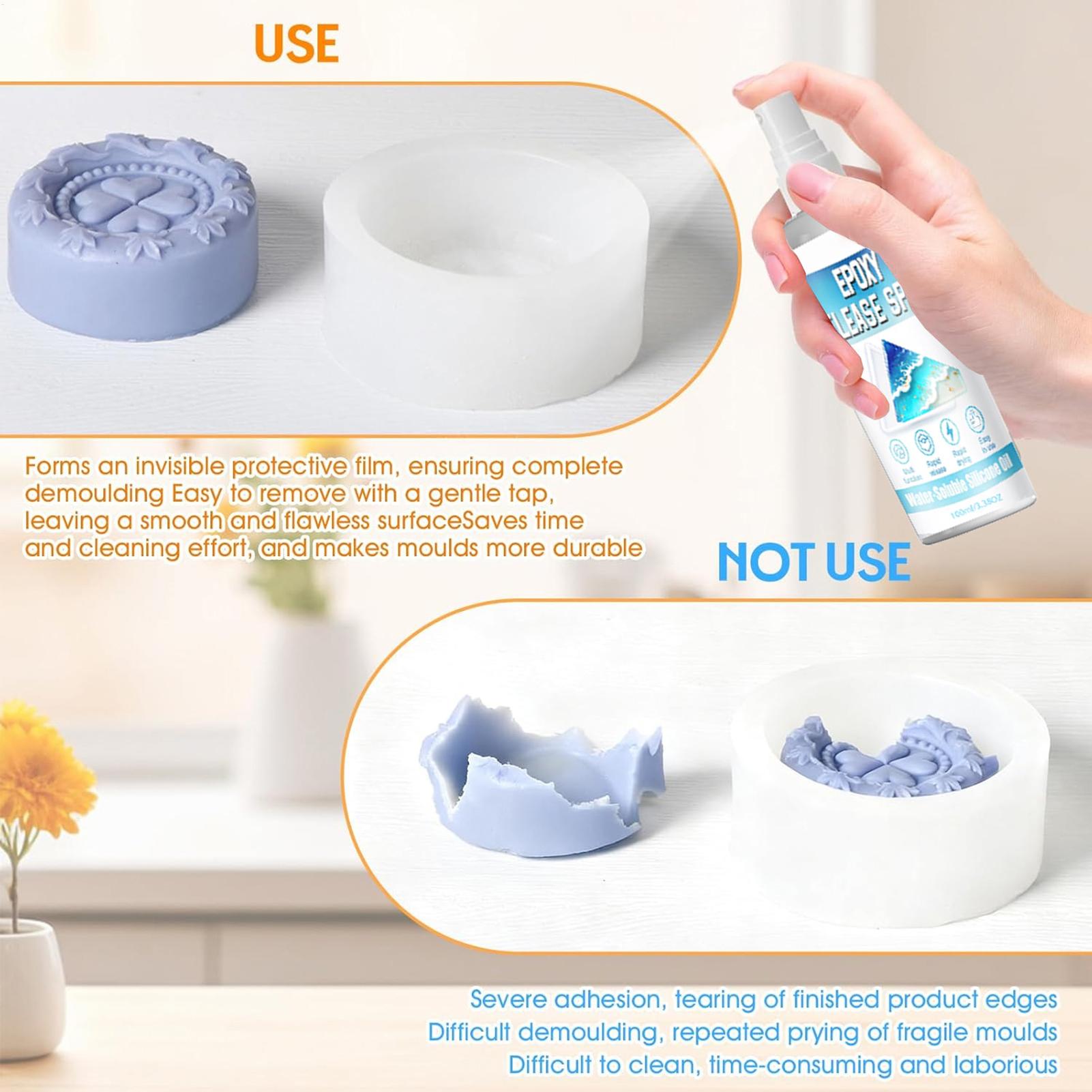 สเปรย์ซิลิโคนสำหรับปลดแม่พิมพ์ - Resin Casting Mold บทวิจารณ์และราคา