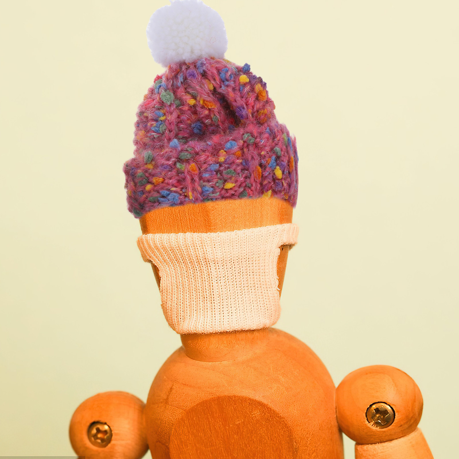 หมวกไหมพรมถักขนาดเล็ก 2 ชิ้น ส - Art Craft Yarn บทวิจารณ์และราคา