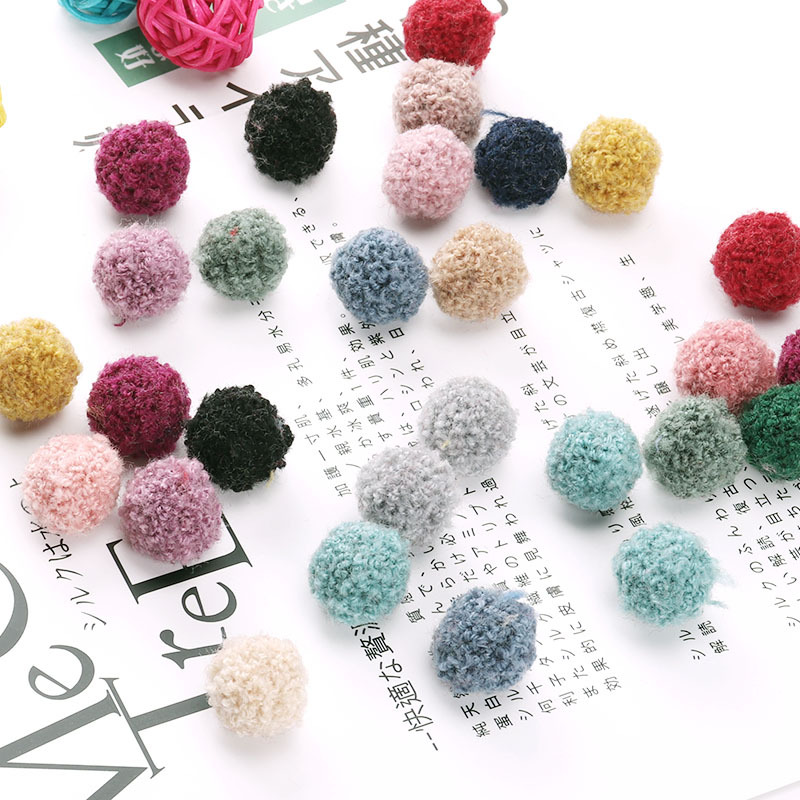100Pcs 15Mm เกาหลี Curly Plush - Art Craft Hat บทวิจารณ์และราคา