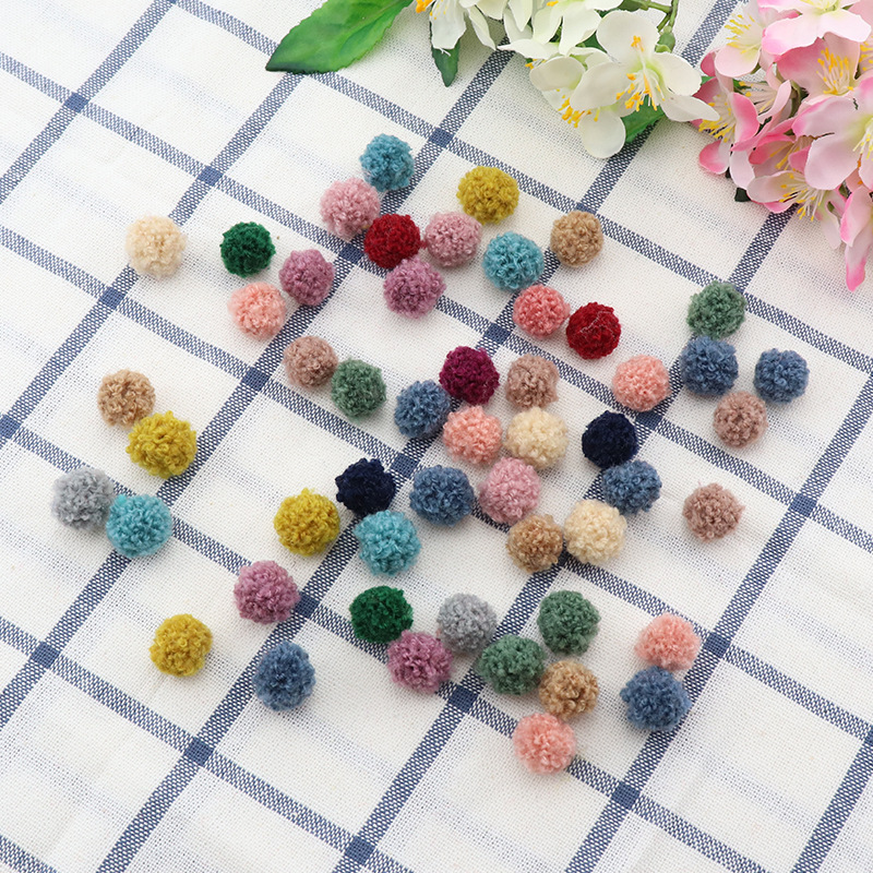 100Pcs 15Mm เกาหลี Curly Plush - Art Craft Hat บทวิจารณ์และราคา