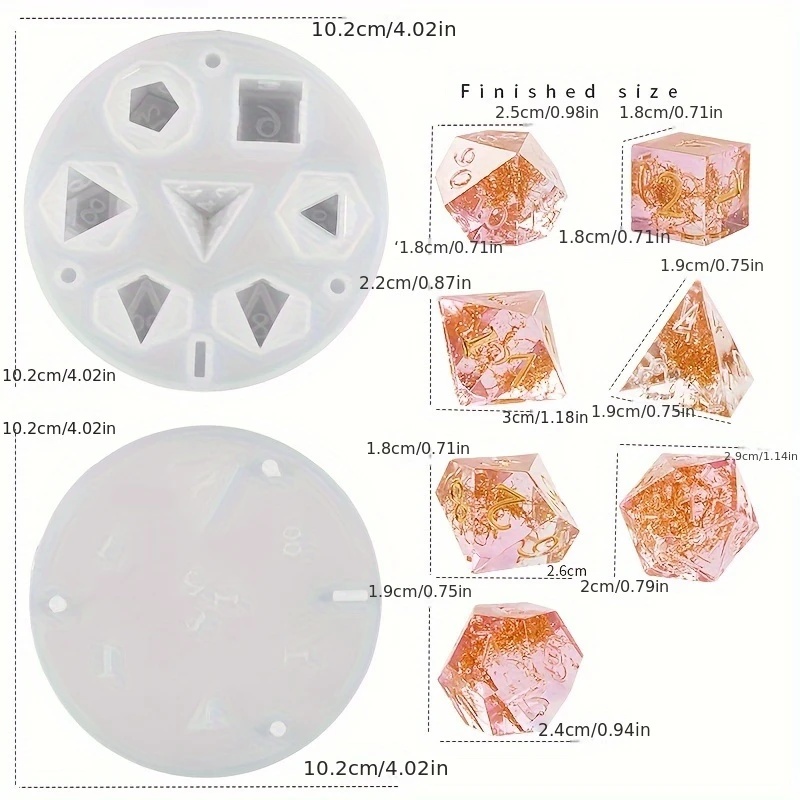 แม่พิมพ์ซิลิโคนเรซิ่น 1 ชุด, แ - Resin Casting Mold บทวิจารณ์และราคา