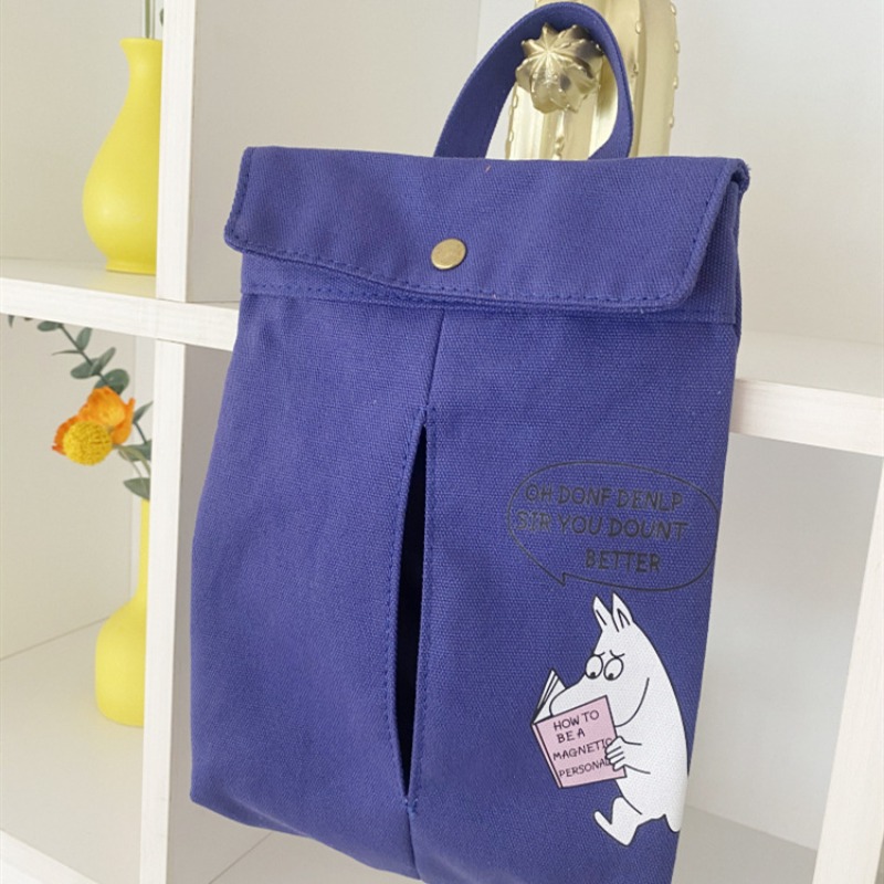 กล่องใส่ทิชชู่ลายการ์ตูนมูมินส - Art Craft Bag บทวิจารณ์และราคา