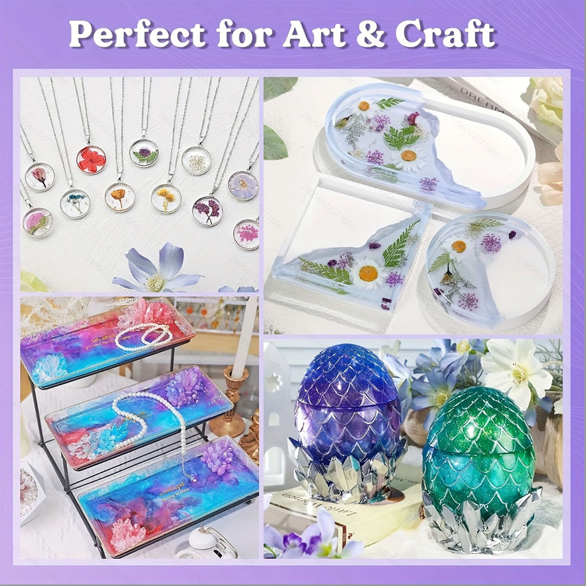 125 ml/250 ml Crystal Clear หล - Resin Casting Mold บทวิจารณ์และราคา