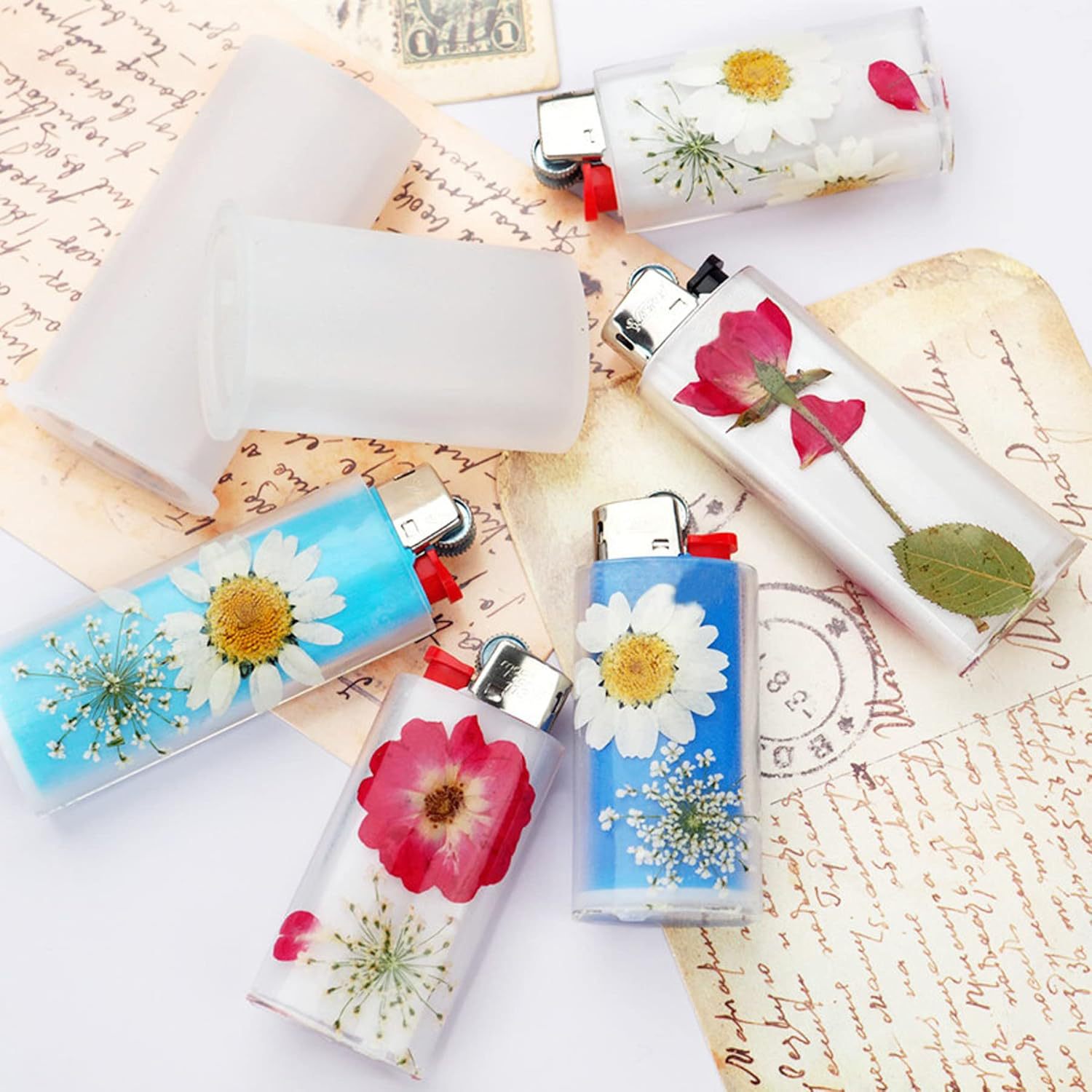 DIY ฝาครอบไฟแช็ก แม่พิมพ์เรซิ่ - Resin Casting Mold บทวิจารณ์และราคา