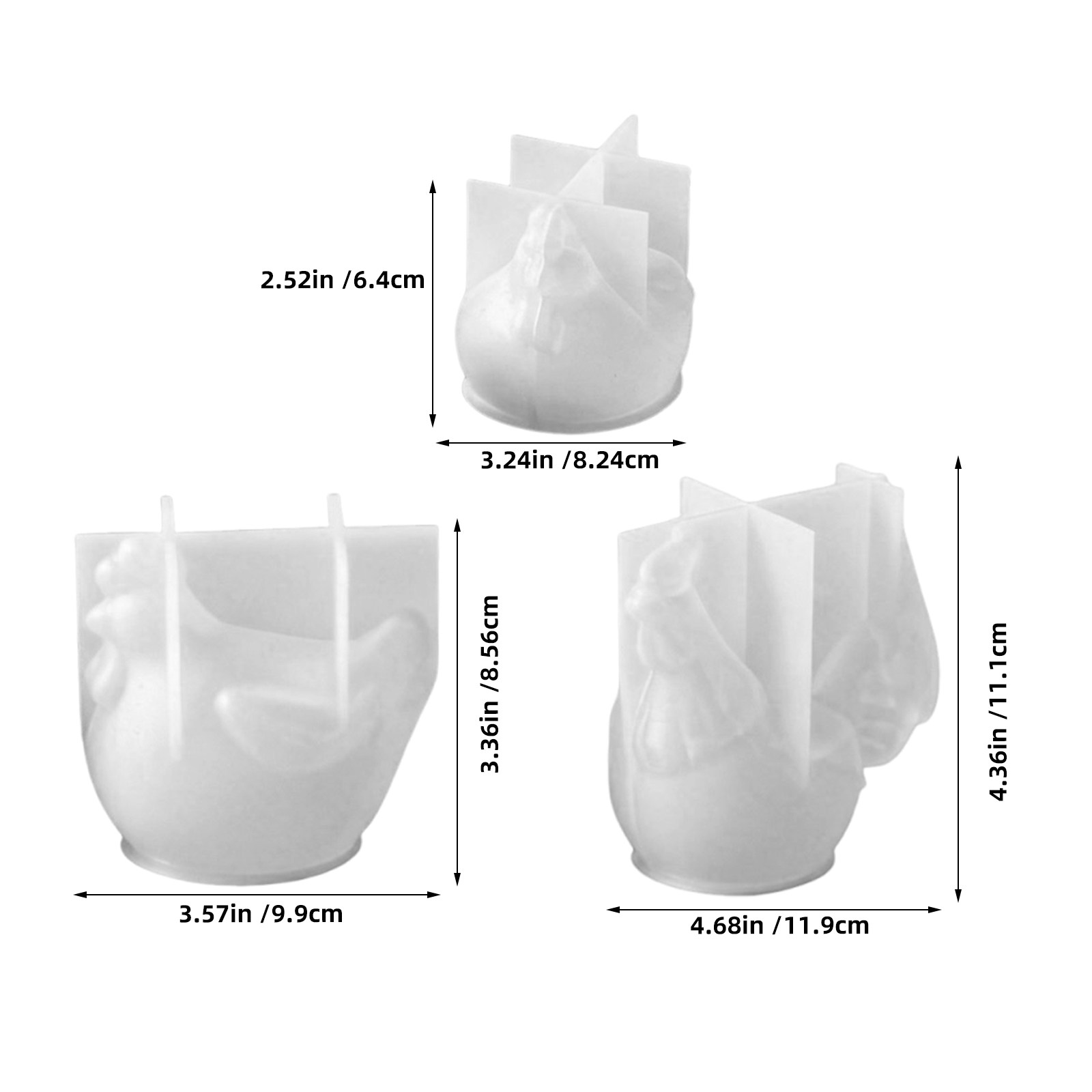 แม่พิมพ์ซิลิโคนรูปไก่ตัวผู้และ - Resin Casting Mold บทวิจารณ์และราคา