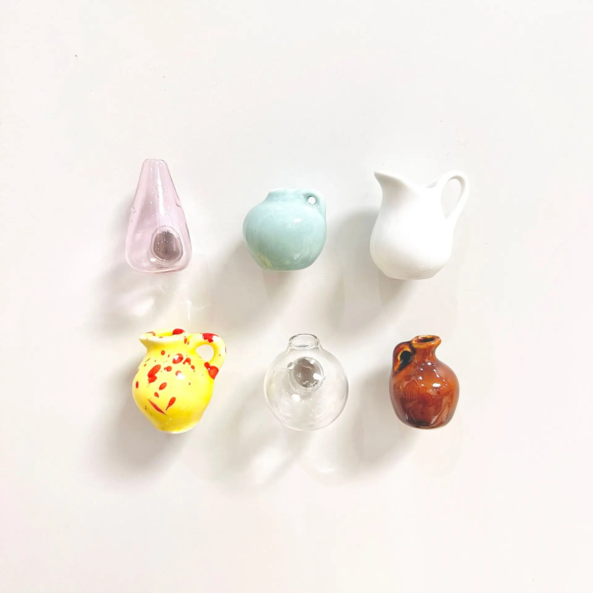 แจกันแก้วมินิสุดน่ารัก ตกแต่งบ - Art Craft Magnet บทวิจารณ์และราคา