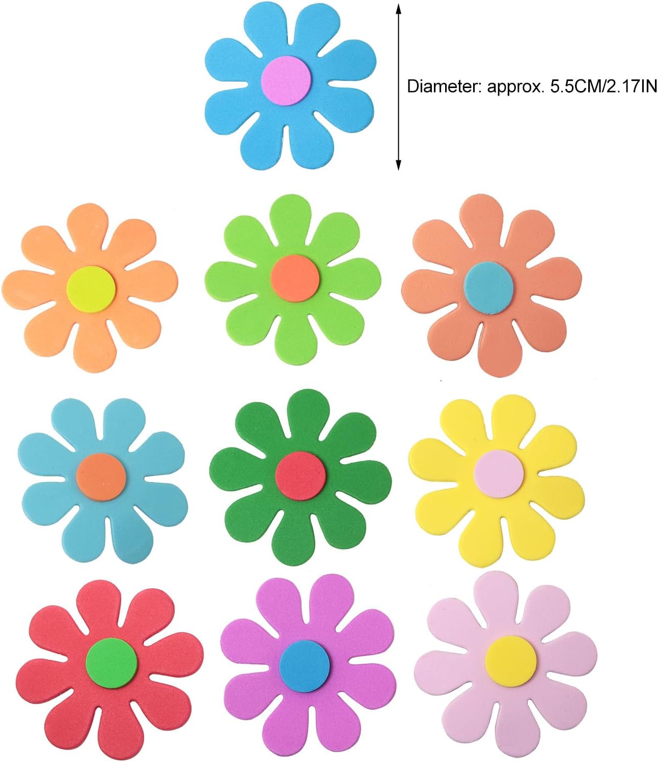 สติกเกอร์โฟมรูปดอกไม้ 3 มิติ ง - Art Craft And Cloth บทวิจารณ์และราคา