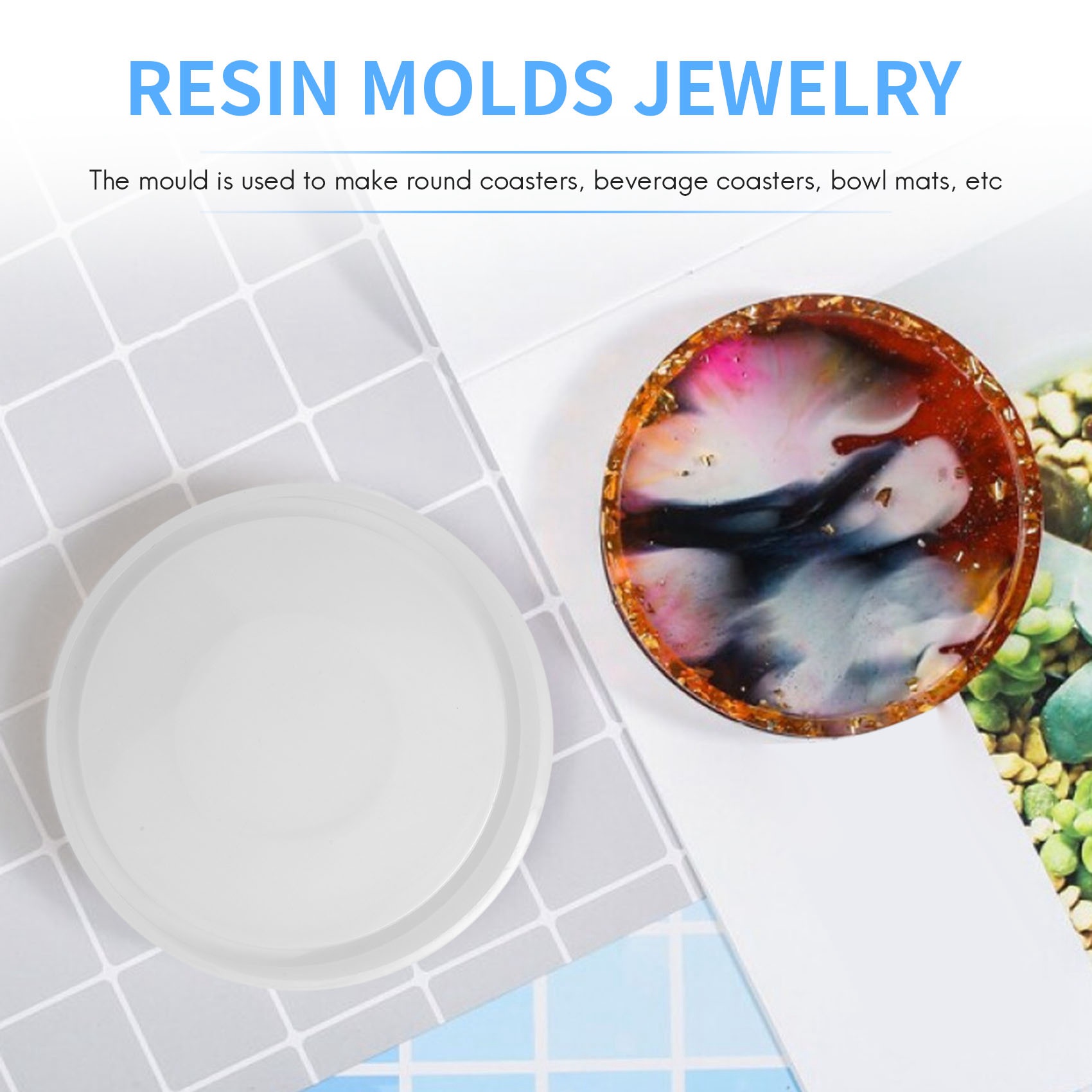 แม่พิมพ์ซิลิโคนทรงกลมขนาดใหญ่ส - Resin Casting Mold บทวิจารณ์และราคา