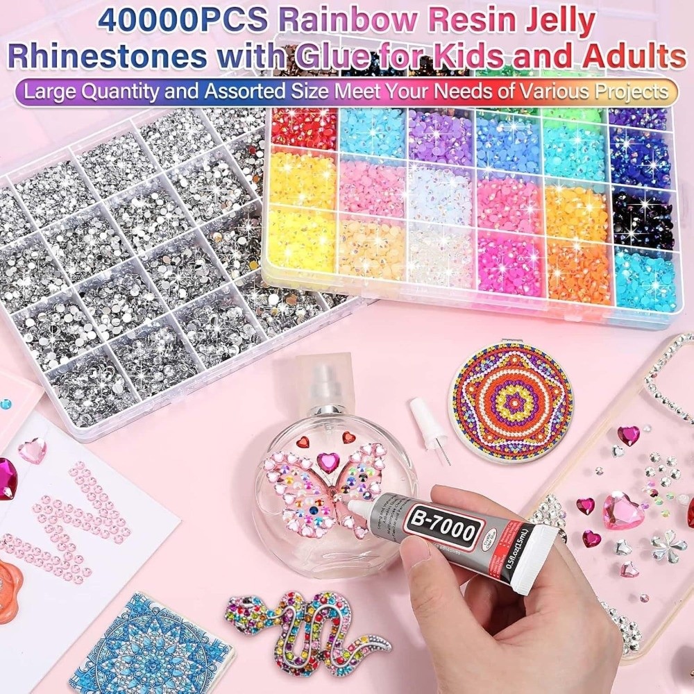 ชุดเรซิ่นหลากสีประดับเพชร คริส - Art Craft Hat บทวิจารณ์และราคา