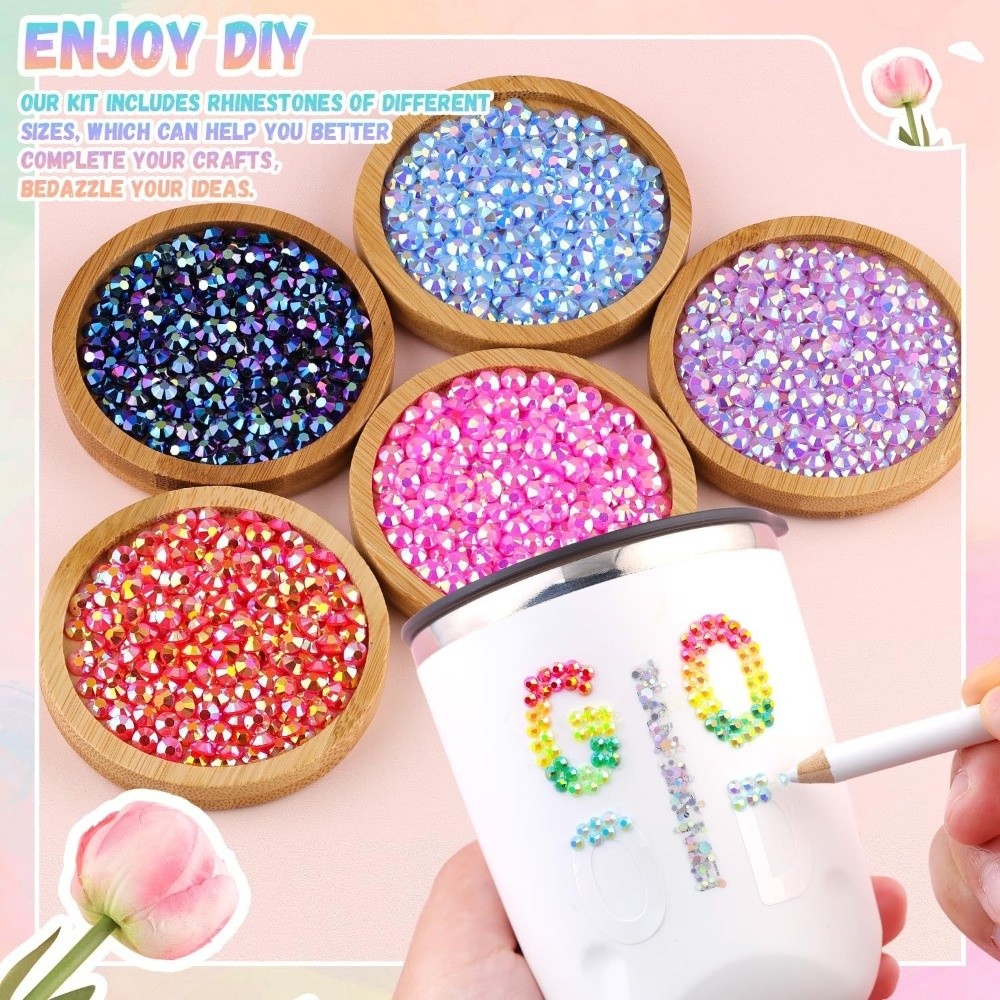ชุดเรซิ่นหลากสีประดับเพชร คริส - Art Craft Hat บทวิจารณ์และราคา