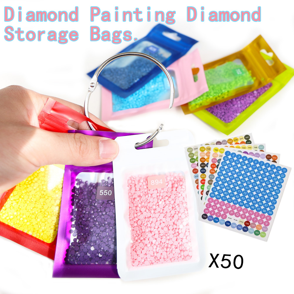 ถุงเก็บลูกปัดเพชรสำหรับงานศิลป - Art Craft Bag บทวิจารณ์และราคา