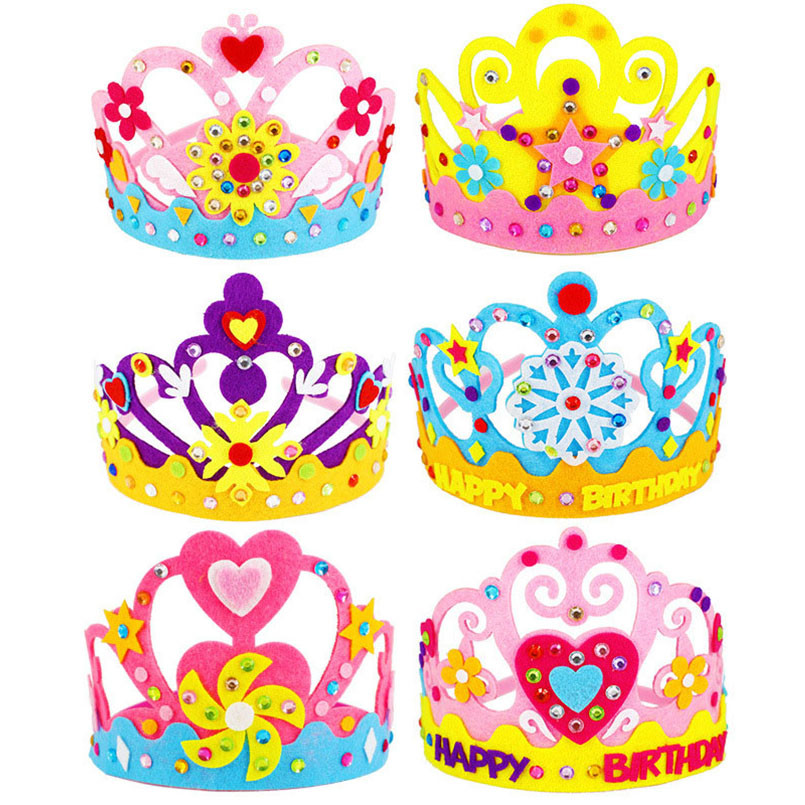 DIY หัตถกรรมของเล่นมงกุฎสร้างส - Art Craft 6 Year Old บทวิจารณ์และราคา