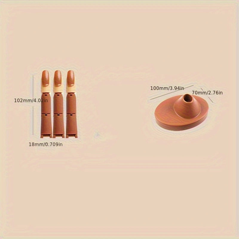 มือฝึกทำเล็บอะคริลิก ซิลิโคน ส - Art Craft Movement บทวิจารณ์และราคา
