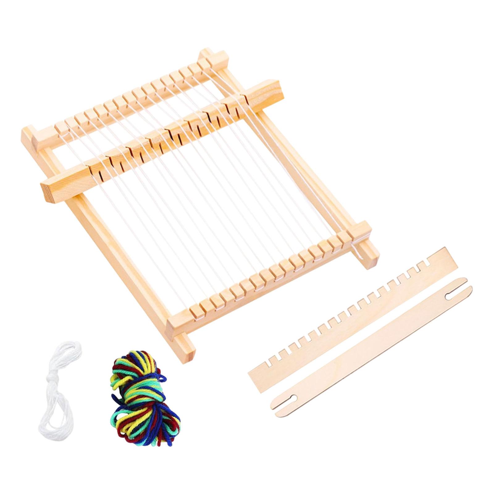ชุดเครื่องทอผ้าไม้ DIY สำหรับง - Art Craft Hat บทวิจารณ์และราคา