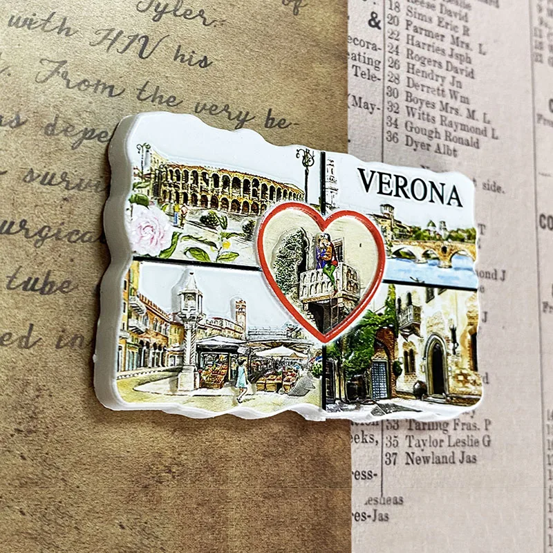 ทิวทัศน์สถาปัตยกรรม Verona Are - Art Craft Magnet บทวิจารณ์และราคา