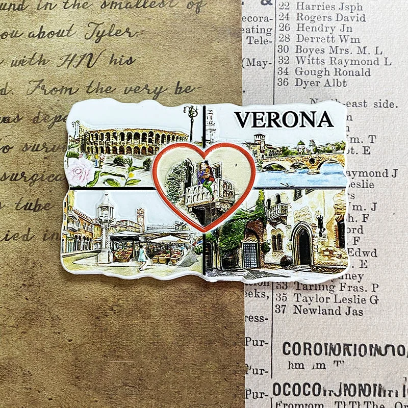 ทิวทัศน์สถาปัตยกรรม Verona Are - Art Craft Magnet บทวิจารณ์และราคา