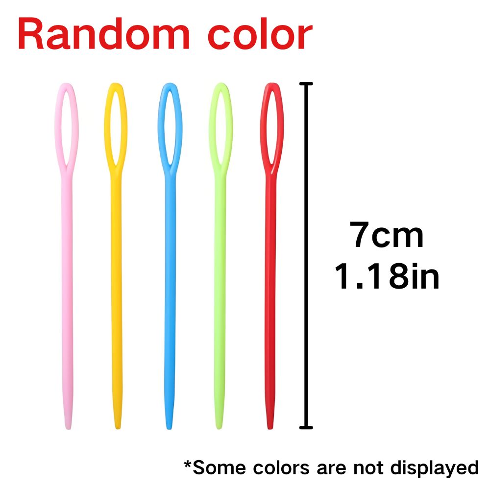 เข็มเย็บผ้าปลายทู่แบบสุ่ม 7 ซม - Art Craft Yarn บทวิจารณ์และราคา