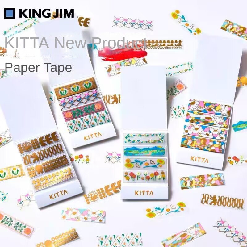 Japan kitta เทปกระดาษวาชิขนาดเ - Washi Tape Rolls บทวิจารณ์และราคา