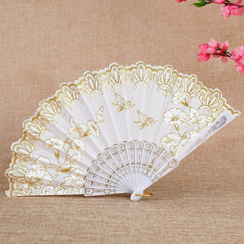 พัดพัดลมแบบพับได้สไตล์จีนย้อนย - Art Craft And Cloth บทวิจารณ์และราคา