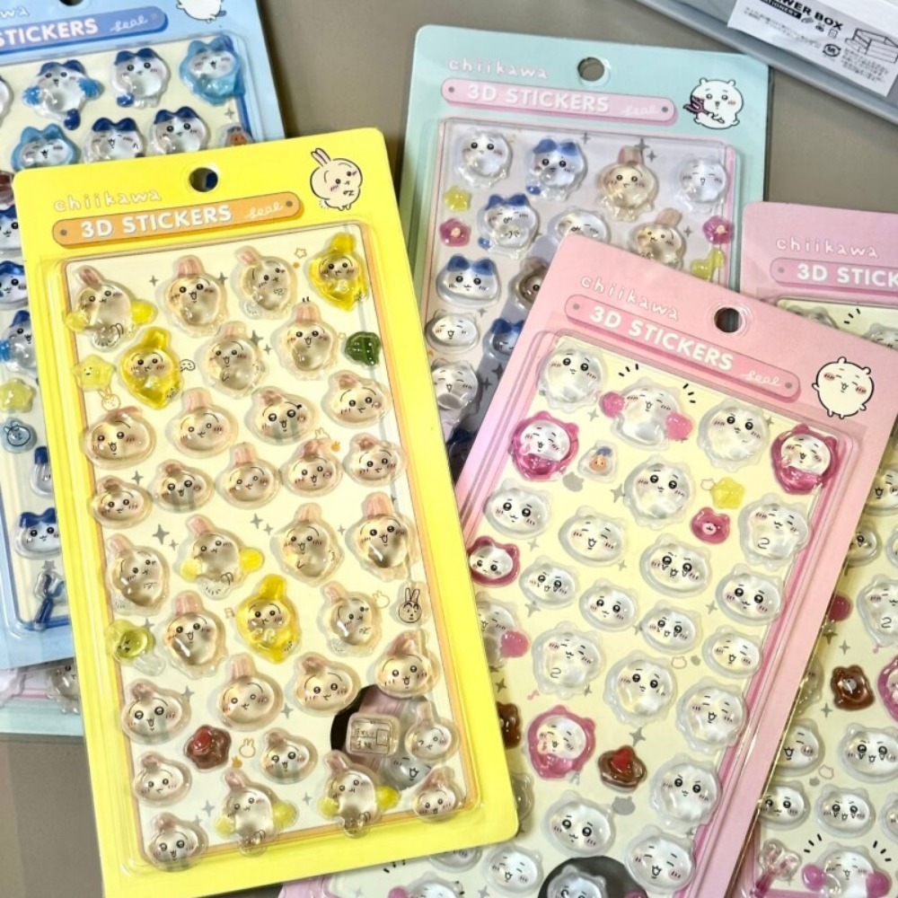 สติกเกอร์นูนลายชิคคาวะ 3 มิติ  - Art Craft And Cloth บทวิจารณ์และราคา