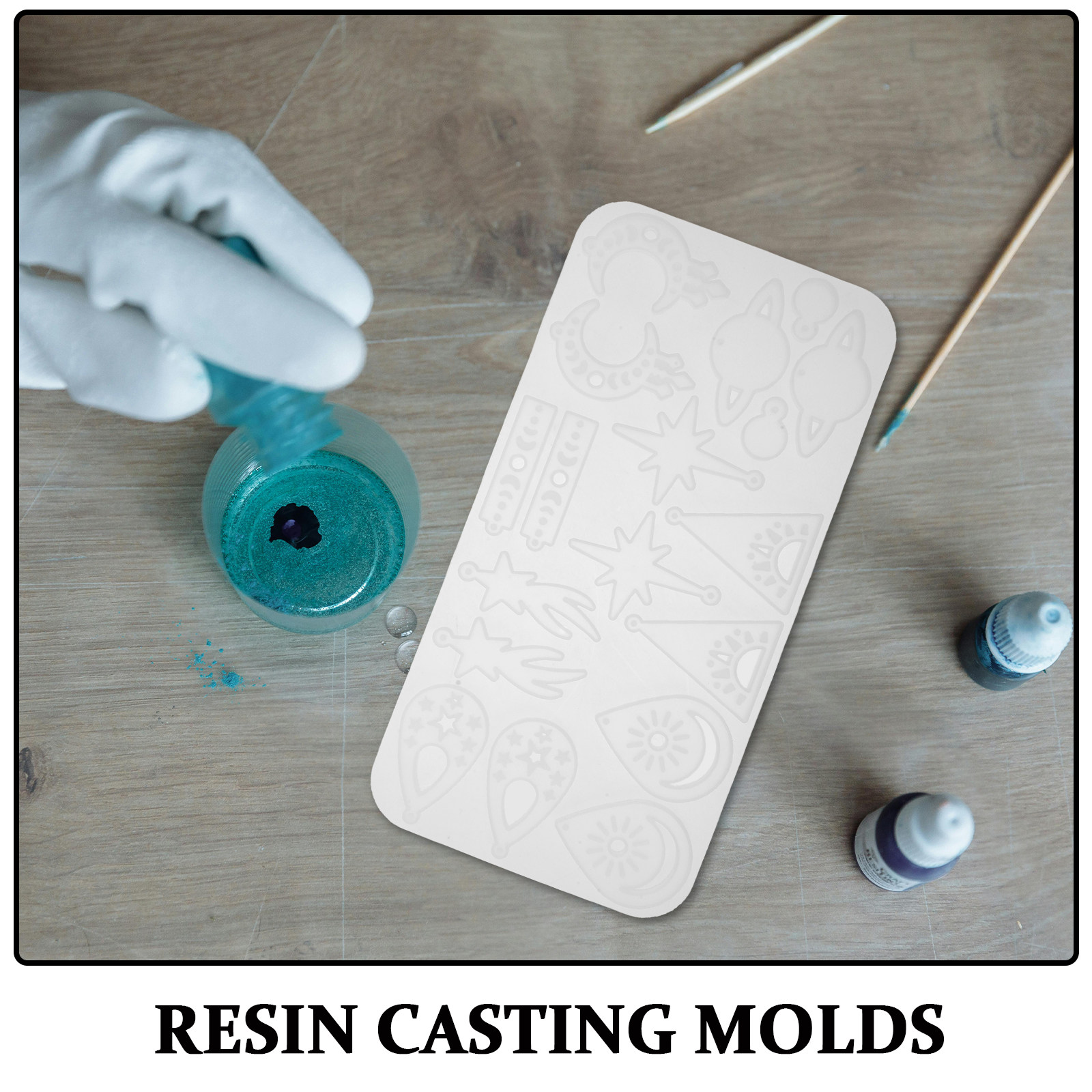 แม่พิมพ์เครื่องประดับเรซินอีพ็ - Resin Casting Mold บทวิจารณ์และราคา