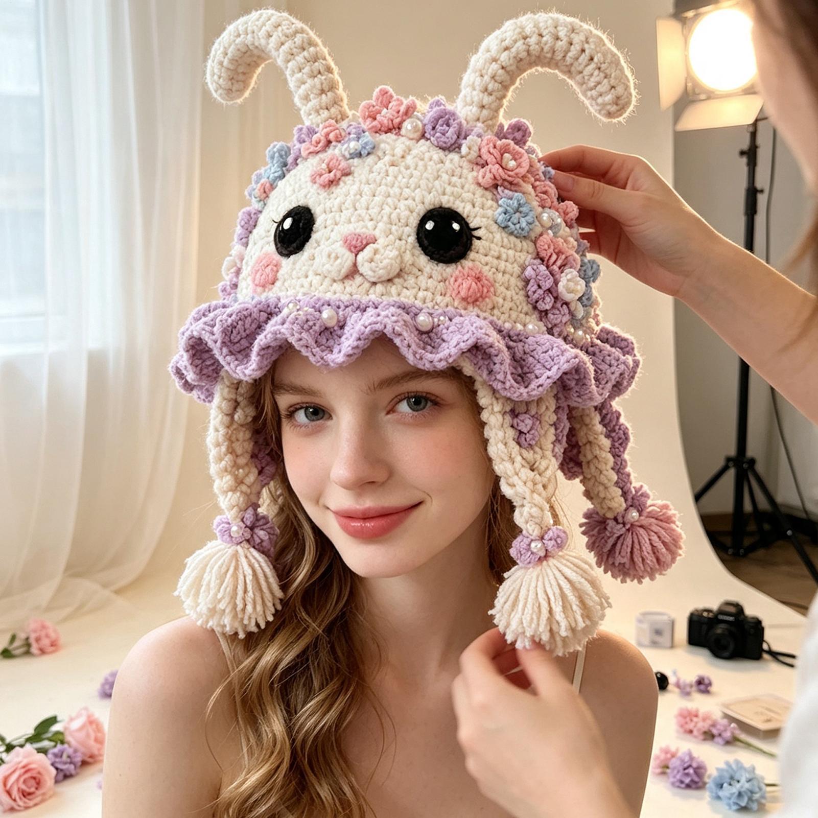ชุดอุปกรณ์ถักหมวกโครเชต์ หมวกส - Art Craft Hat บทวิจารณ์และราคา