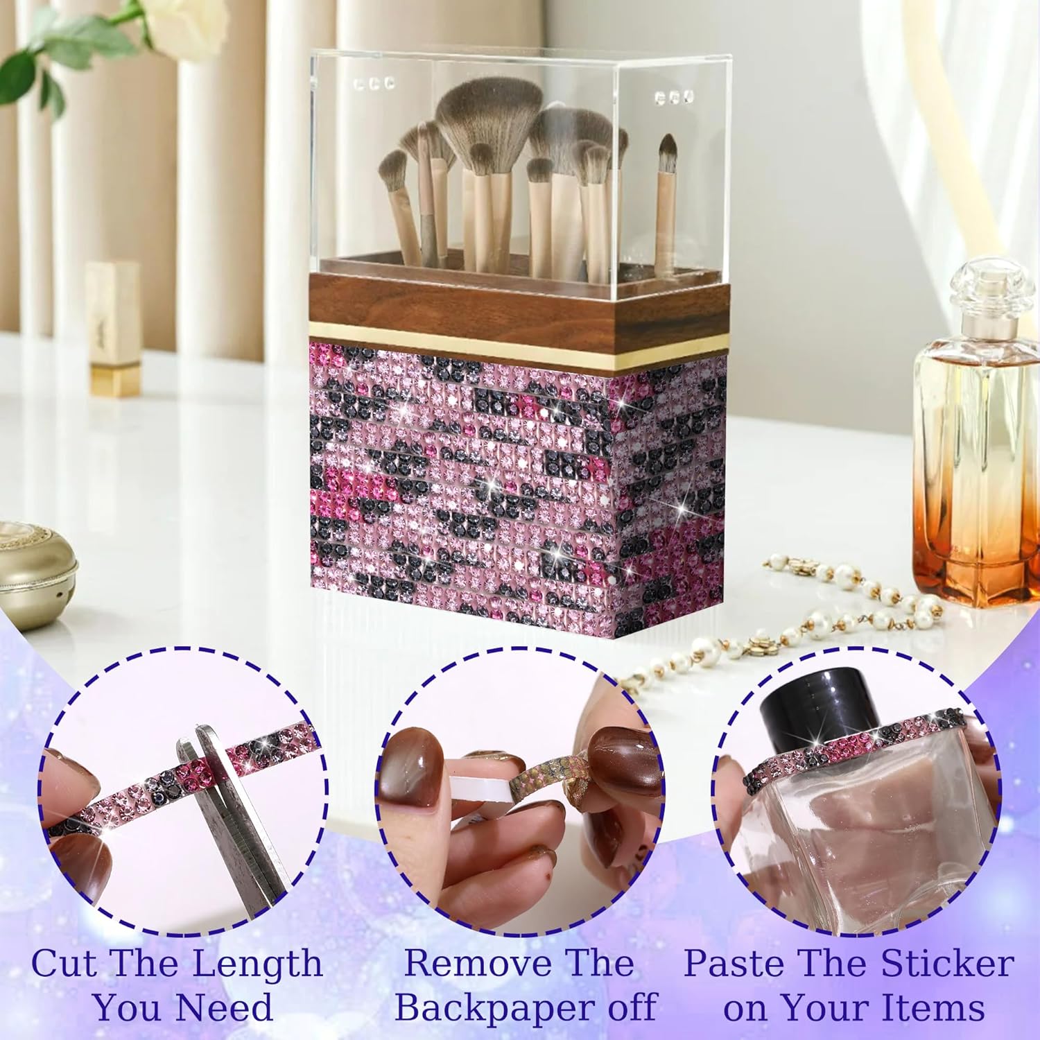 เทปติดเพชรแบบมีกาวในตัว 5 หลา  - Art Craft Hat บทวิจารณ์และราคา