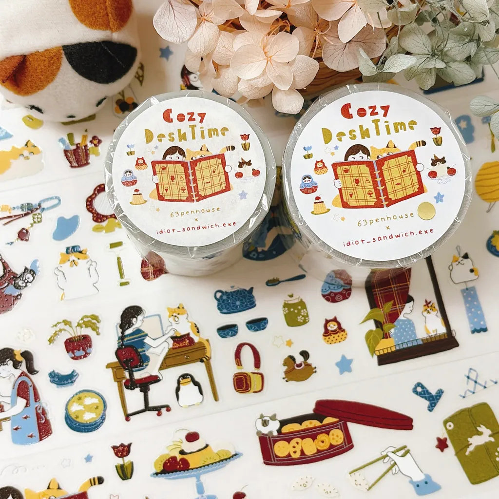 เทปกระดาษวาชิ 63penhouse ลายวิ - Washi Tape Rolls บทวิจารณ์และราคา