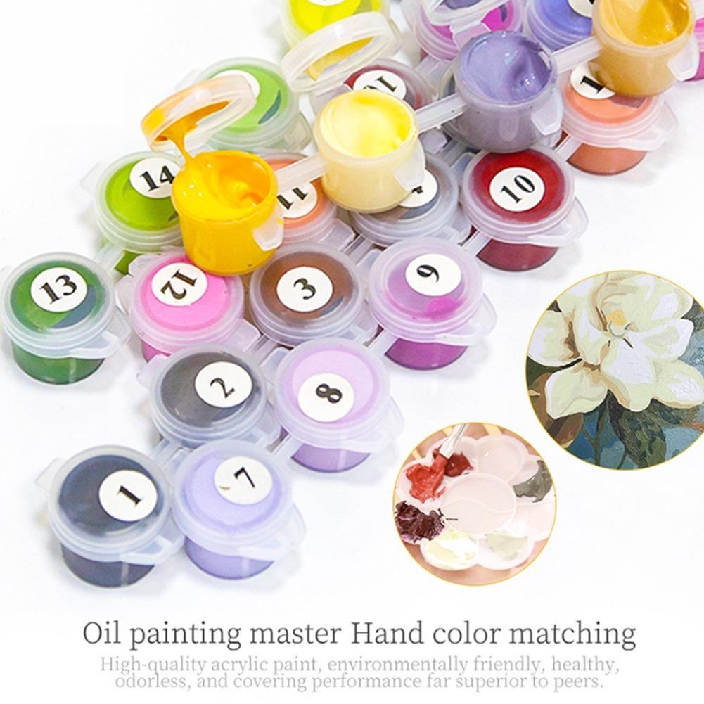 ชุดระบายสีตามตัวเลข DIY สำหรับ - Art Craft And Cloth บทวิจารณ์และราคา