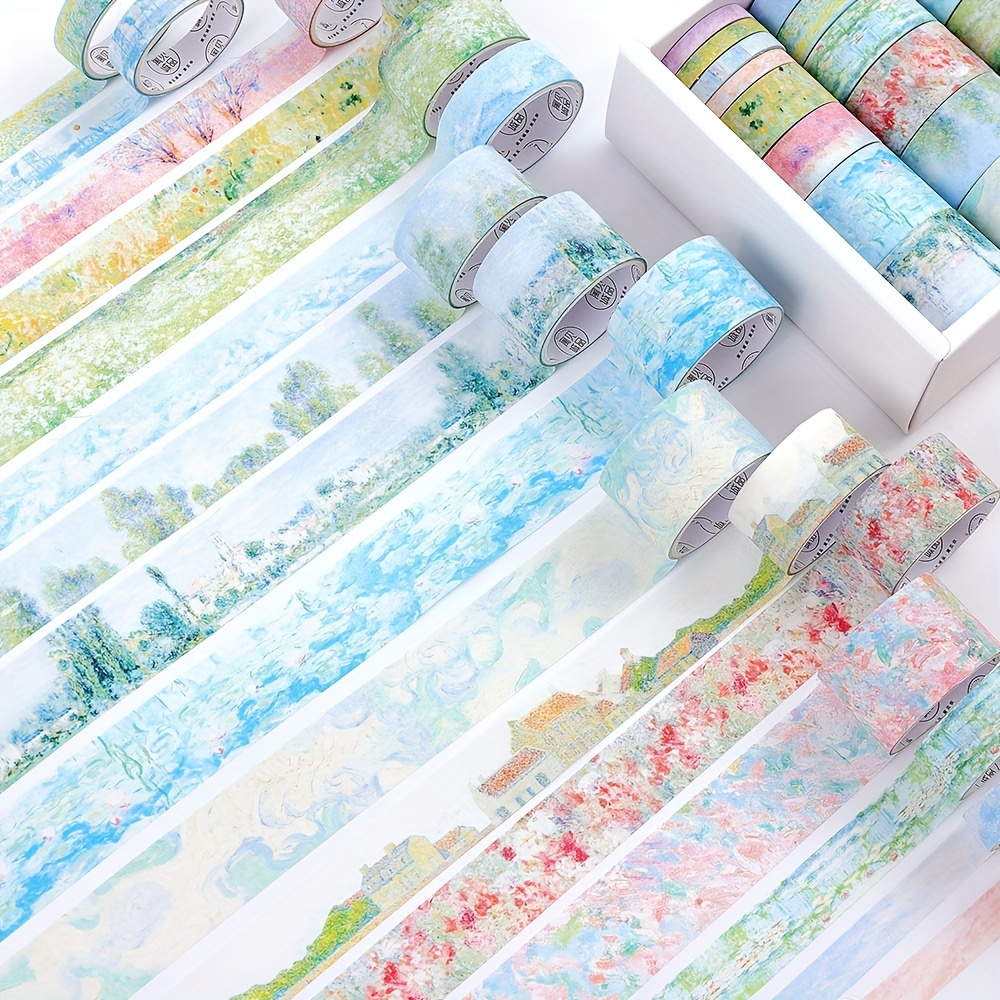 ชุดเทปวาชิลายวินเทจ 20 ม้วน 5  - Washi Tape Rolls บทวิจารณ์และราคา