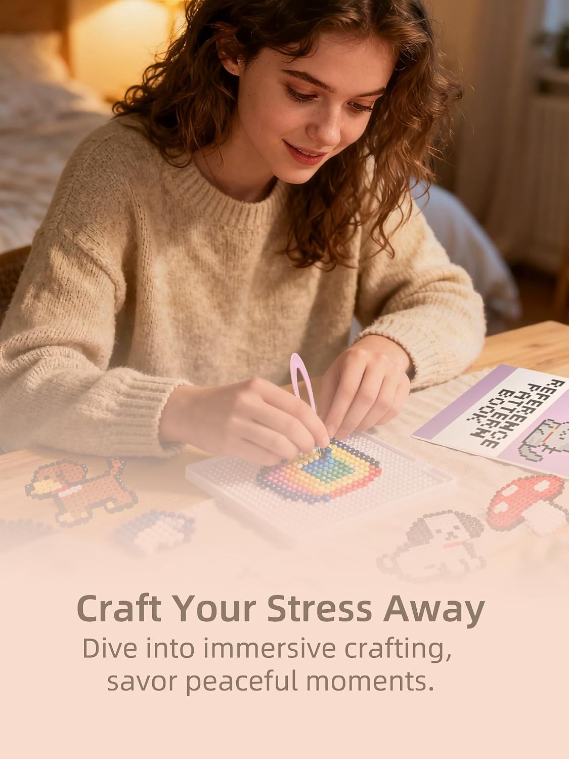 ชุดลูกปัดฟิวส์-ง่ายต่อการใช้งา - Art Crafts บทวิจารณ์และราคา