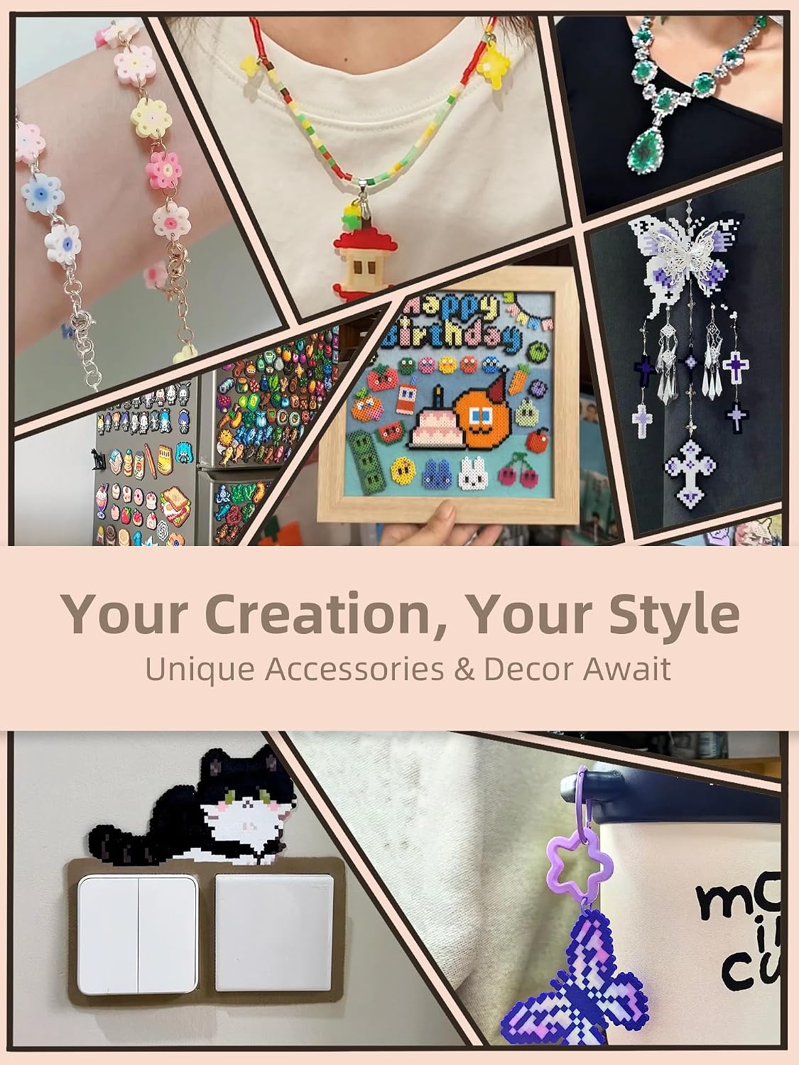 ชุดลูกปัดฟิวส์-ง่ายต่อการใช้งา - Art Crafts บทวิจารณ์และราคา
